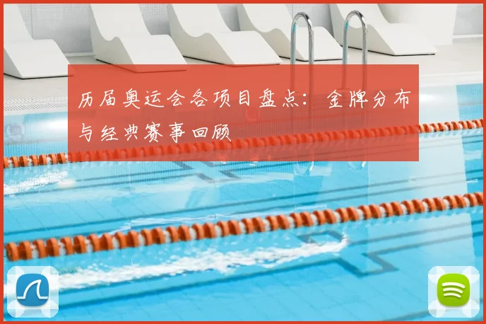 历届奥运会各项目盘点：金牌分布与经典赛事回顾